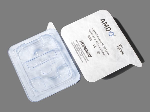 Custom AMD Lids & Blister with Tyvek