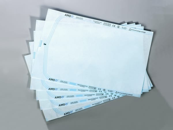 Sachet de stérilisation à thermosceller AMD