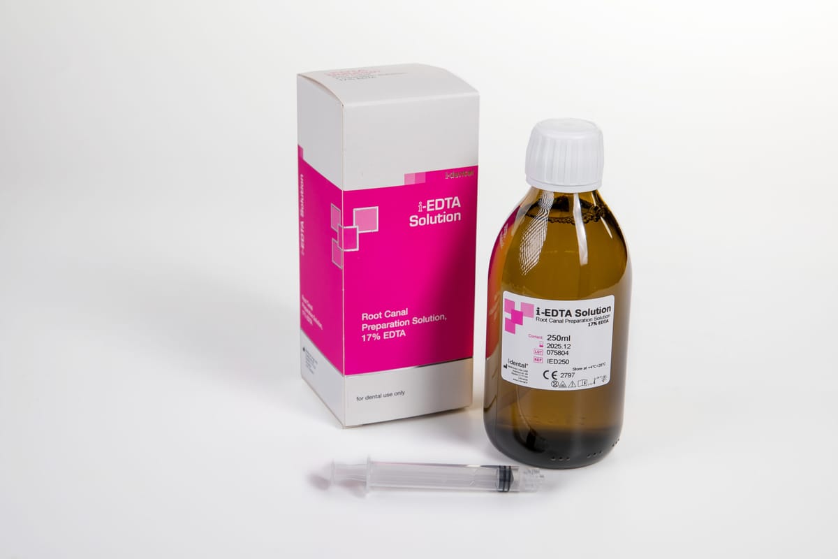 i-EDTA-Lösung – i-dental / Medicinos linija UAB, Wurzelbehandlung