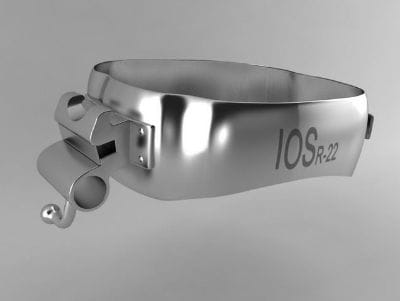 Molarenband Doppel-HG mit Klemme Roth 0.018 LR40+ - Stück