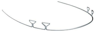 4-Keyhole Edelstahldraht .019 x .025 28 mm – VE/10 – IOS International Orthodontic Services