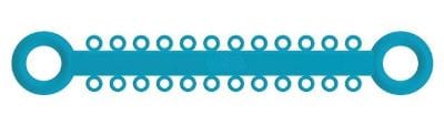 Ligatures O - Ties Bleu Clair - PK/1008