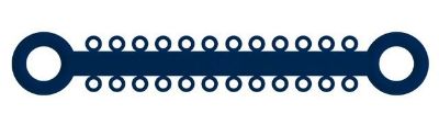 Ligatur O-Ties Mitternachtsblau - PK/1008 – IOS International Orthodontic Services