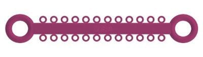 Ligature O - Ties Fuchsia - PK/1008