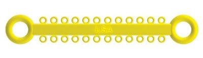 Ligature O - Ties Yellow - PK/1008 – IOS International Orthodontic Services, Chains