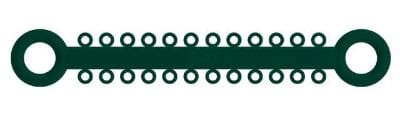 Ligature O - Ties Emerald - PK/1008