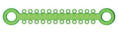 Ligature O - Ties Sparkle Green - PK/1008