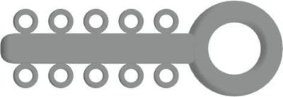 Mini Ligatur-O-Ties Silber – VE/1000