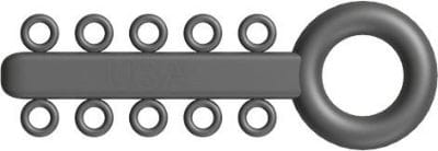 Mini Ligatur-O-Ties Grau – VE/1000