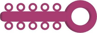 Mini Ligatur-O-Ties Fuchsia – VE/1000 – IOS International Orthodontic Services