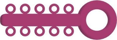 Mini Ligatur-O-Ties Fuchsia – VE/1000