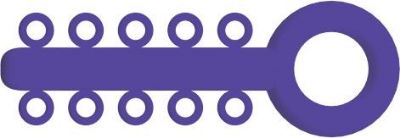 Mini Ligatures O - Élastiques Violet - PK/1000 – IOS International Orthodontic Services
