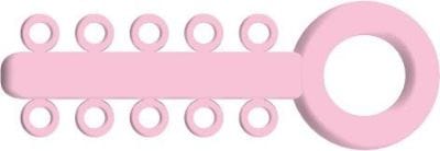 Mini Ligatur-O-Ties Babyrosa – VE/1000