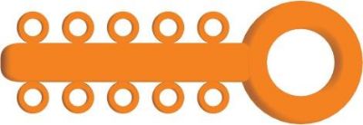 Mini Ligatur-O-Ties Orange – VE/1000 – IOS International Orthodontic Services