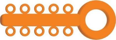 Mini Ligature O - Ties Orange - PK/1000