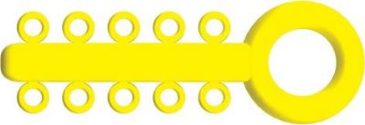 Mini Ligatures O - Élastiques Jaune - PK/1000 – IOS International Orthodontic Services
