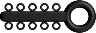 Mini Ligatur-O-Ties Schwarz – VE/1000 – IOS International Orthodontic Services