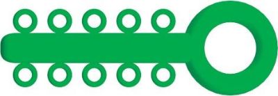 Mini Ligatures O - Élastiques Vert Kelly - PK/1000 – IOS International Orthodontic Services
