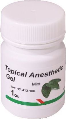 Topical Anesthetic Gel Mint Flavor - 1 oZ