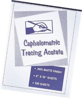 Cephalometric Tracing Paper - Book/100 P