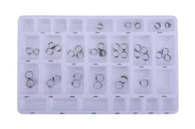 Starter Band Kit ( 80 Bands ), Triple Tube – IOS International Orthodontic Services, Bands