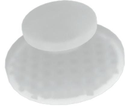 Keramik-Buttons rund – VE/10