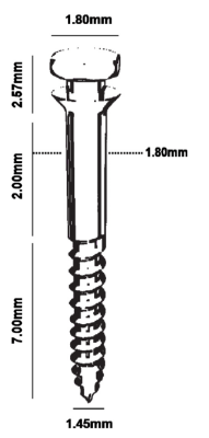 Infinity L, L 9 mm 1.8 Ø - Piece -