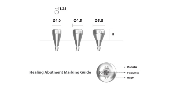 Pink Connection - Łączniki – IZEN IMPLANT CO., LTD., Implant Components & Abutments