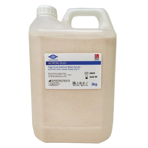 Acron Duo Heat Cure Denture Base Acrylic