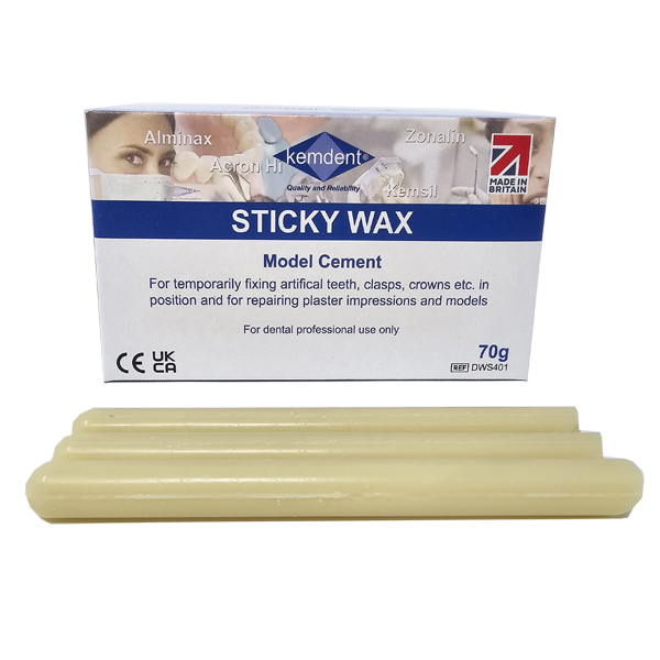 Sticky Wax – Associated Dental Products Limited Kemdent, Dental Waxes