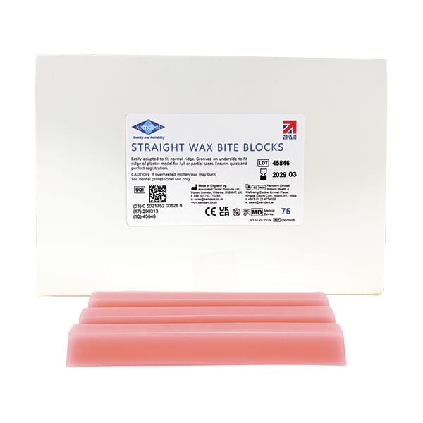 Wax Bite Blocks Straight