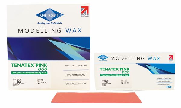 Tenatex Pink Eco – Associated Dental Products Limited Kemdent, Dental Waxes