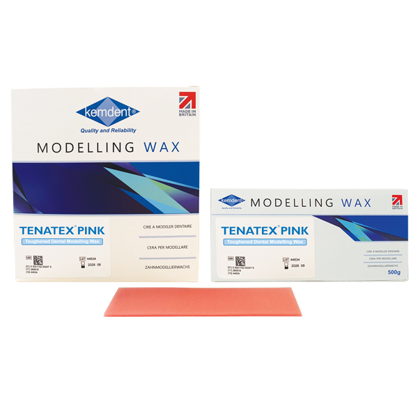 Tenatex Pink – Associated Dental Products Limited Kemdent, Dental Waxes