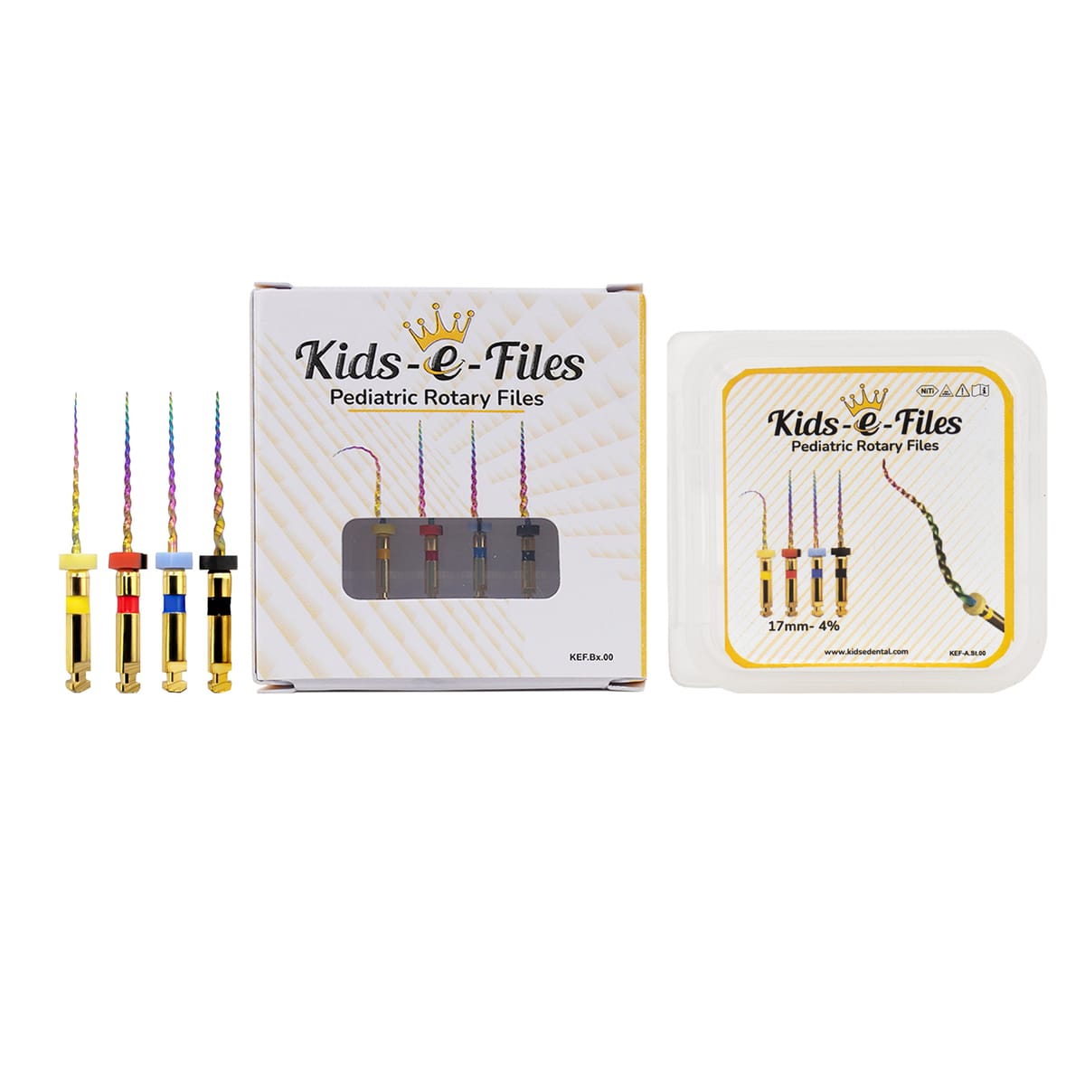 Kids-e-Files (Sortimentspackung) – Kids-e-Dental LLP, Wurzelbehandlung
