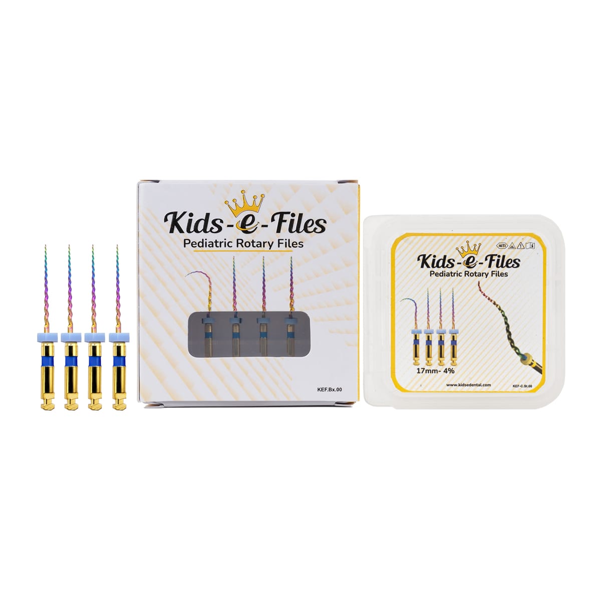 Kids-e-Files (30-4 % Bleu) – Kids-e-Dental LLP, Root Canal Treatment
