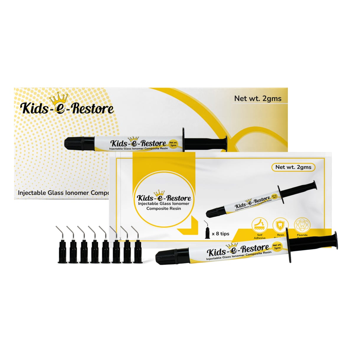 Kids-e-Restore – Kids-e-Dental LLP, Glasionomerzemente
