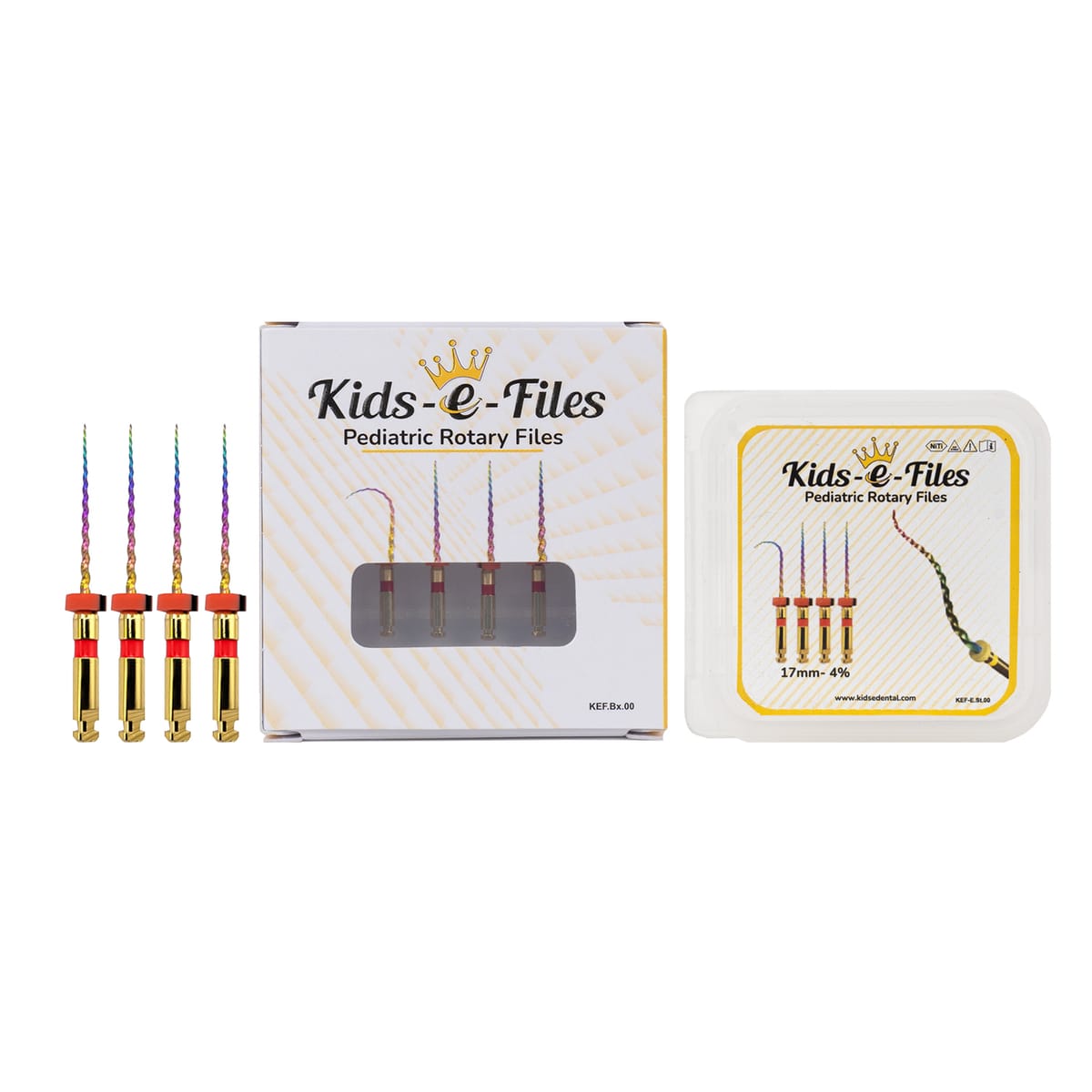 Kids-e-Files (25-4 % Rouge) – Kids-e-Dental LLP, Root Canal Treatment