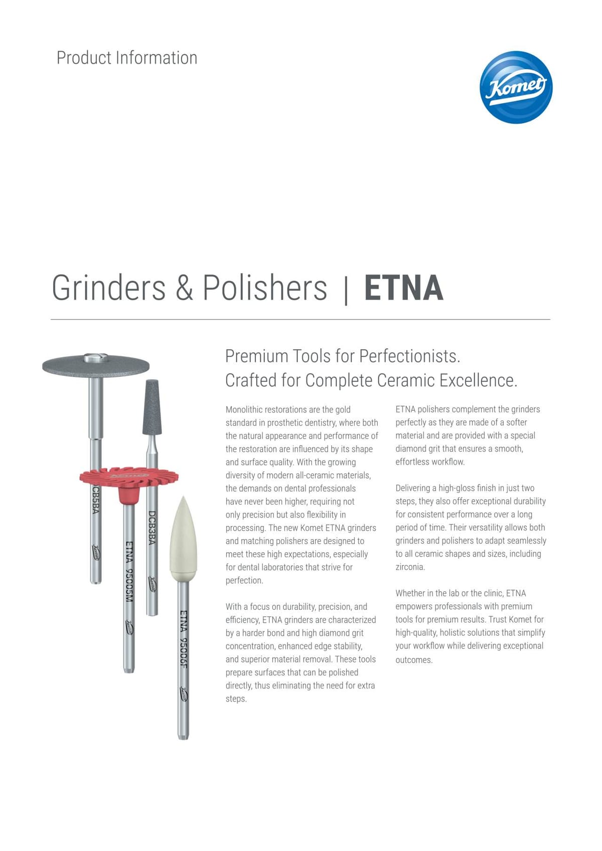 PI EN | ETNA – Komet Dental, Diamonds