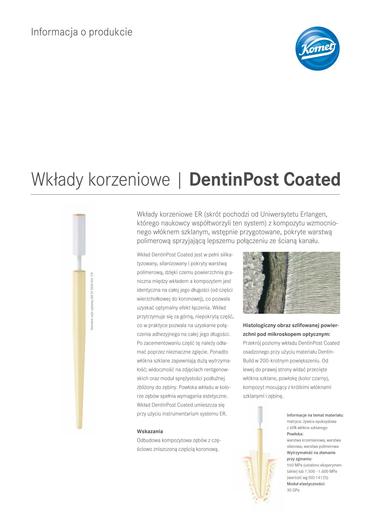 PI | DentinPost Coated – Komet Dental, Post Systems