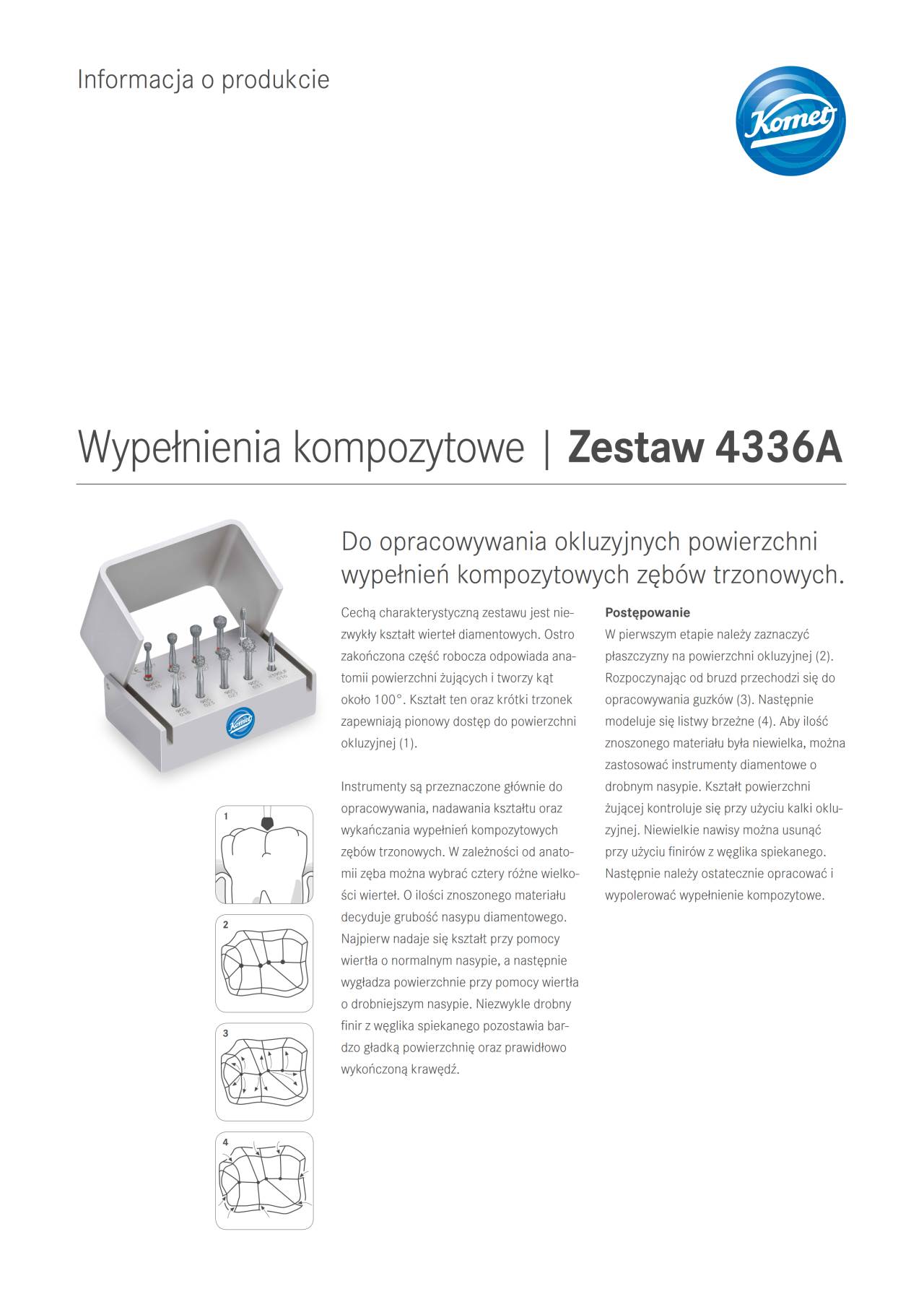 PI | Set 4336A – Komet Dental, Bur Kits & Sets