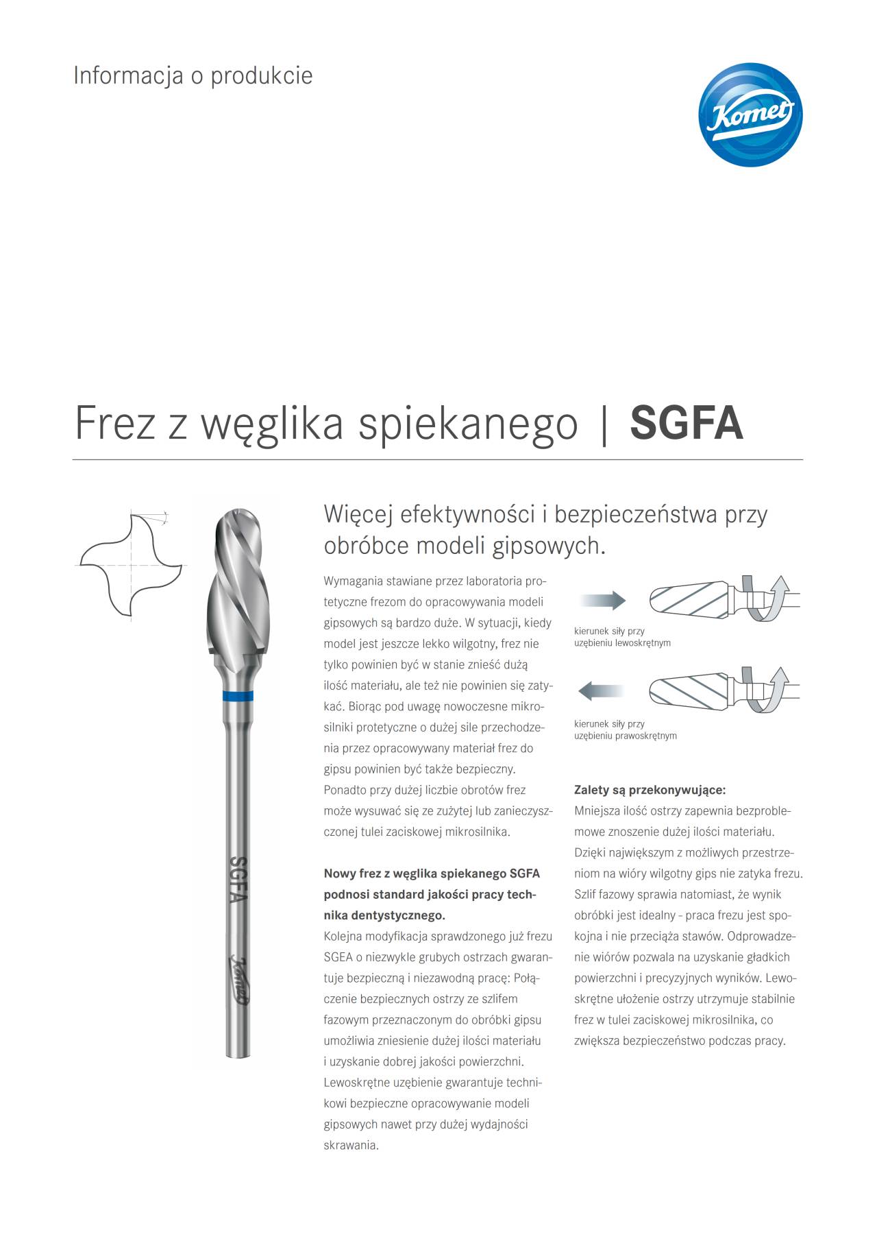 PI | SGFA – Komet Dental, Lab Rotary Instruments