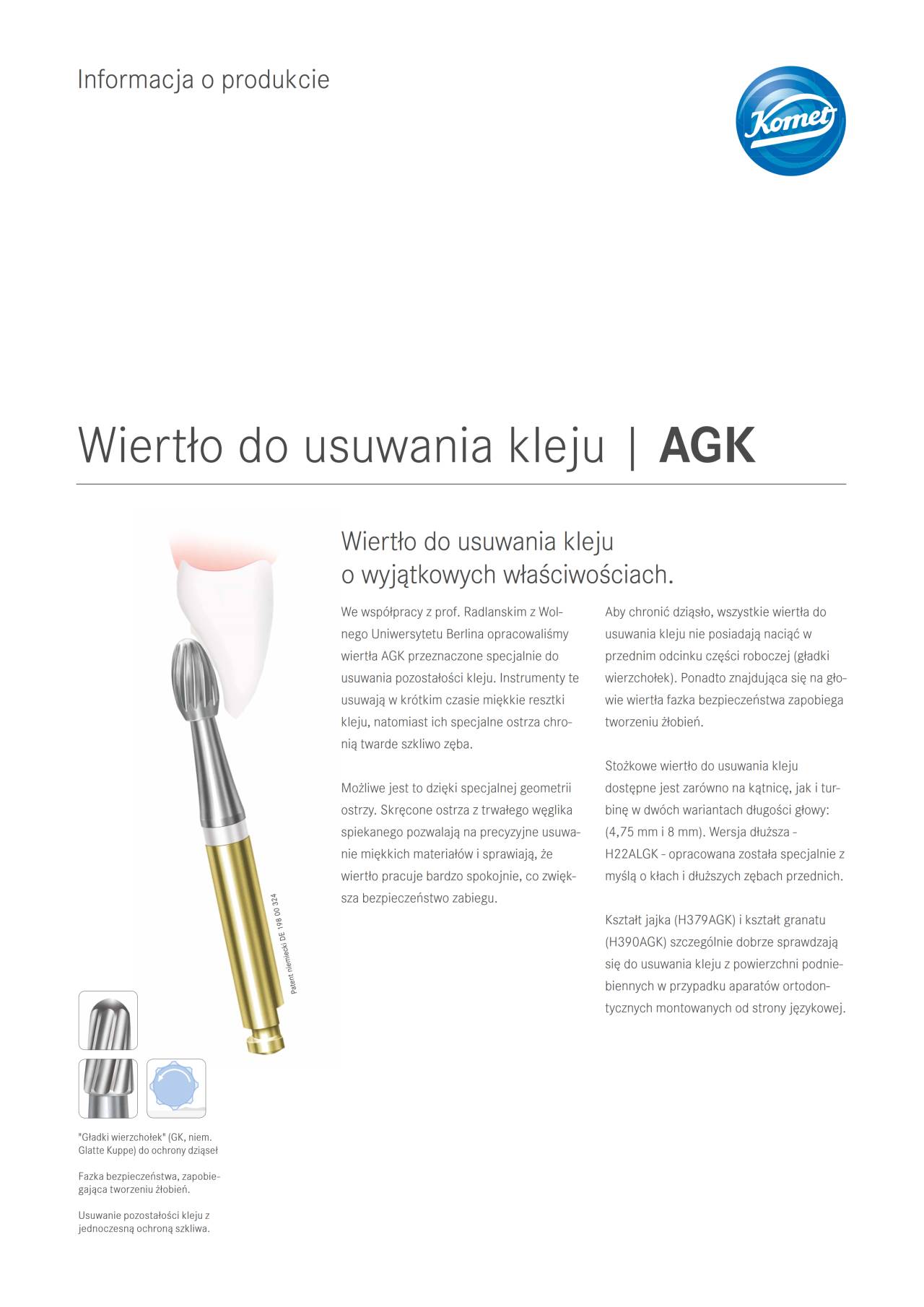 PI | AGK – Komet Dental, Carbide Burs