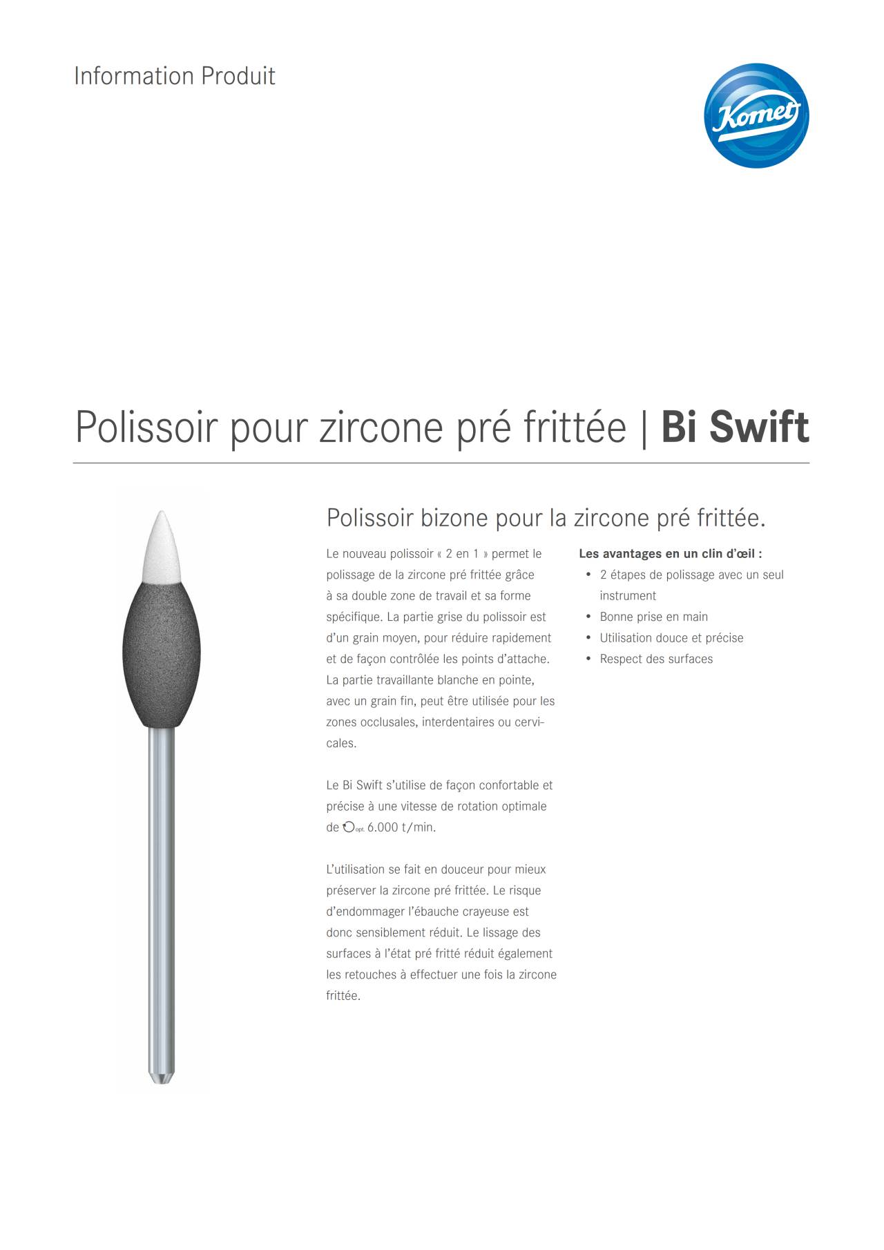 Information Produit | Bi Swift