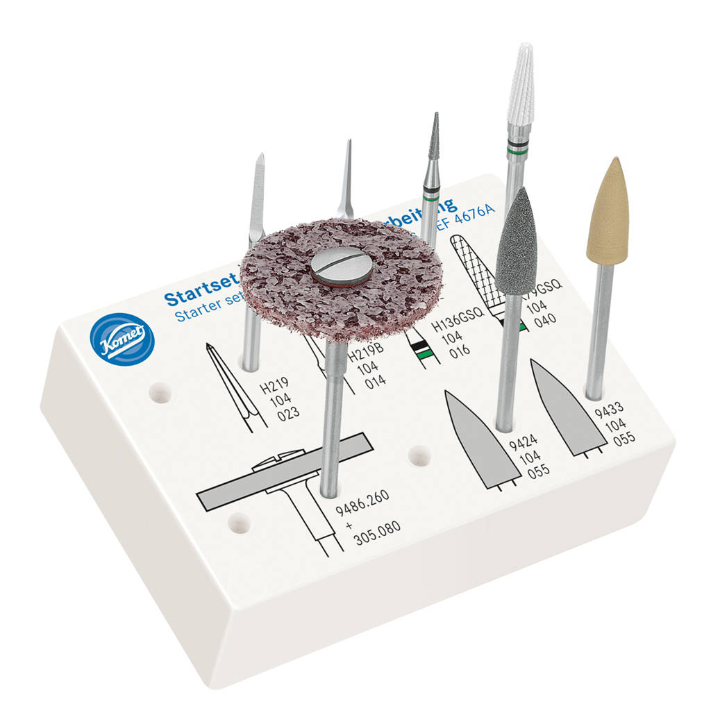 All in one set, step by step: The new splint set 4676A