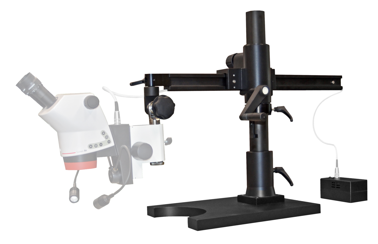 Luxeo 6Z Binocular - Heavy Duty Swing Arm Stand