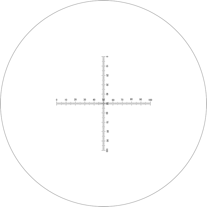 Micrometer reticule, 10mm