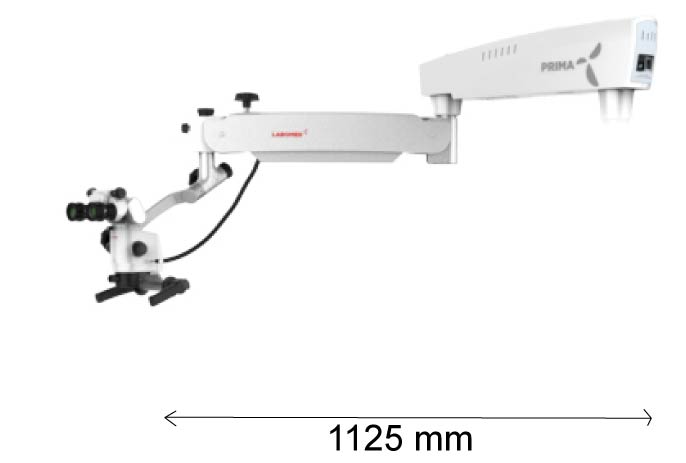 PRIMA DNT, without mounting system – Labomed Europe b.v., Loupes & Headlamps