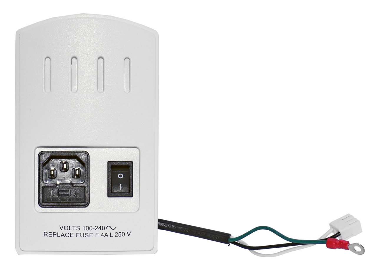 Complete back panel with inlet and cable (V-III)