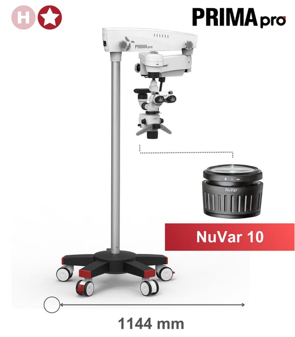 Prima pro, floor mount, NuVar 10