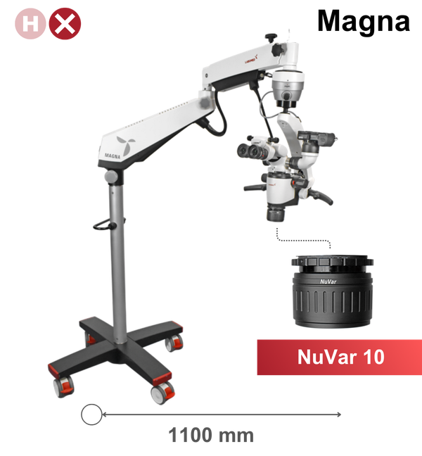 Magna DNT microscoop met vloerstatief, NuVar 10